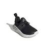 Adidas Rapidazen Slip On Slip Resistant And Breathable Low top Kids' Running Shoes Black White FZ5039