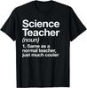 Fun Science Teacher Gifts Chemistry Biology Physics Professor Student TShirt Print Clothing Harajuku Streetwear Women's Clothing