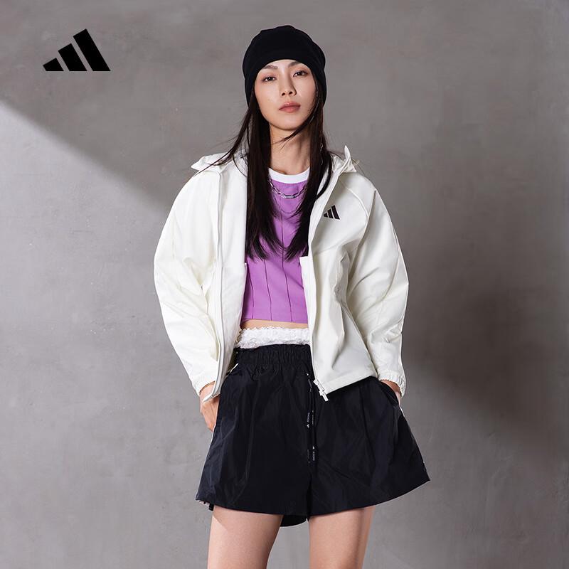 Adidas Women s KC0055 Hooded Woven Jacket M