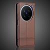 Deluxe Magnetic Adsorption Leather Fitted Case for Vivo X200 Pro 6.78" Flip Cover Protective Case Capa Fundas Coque