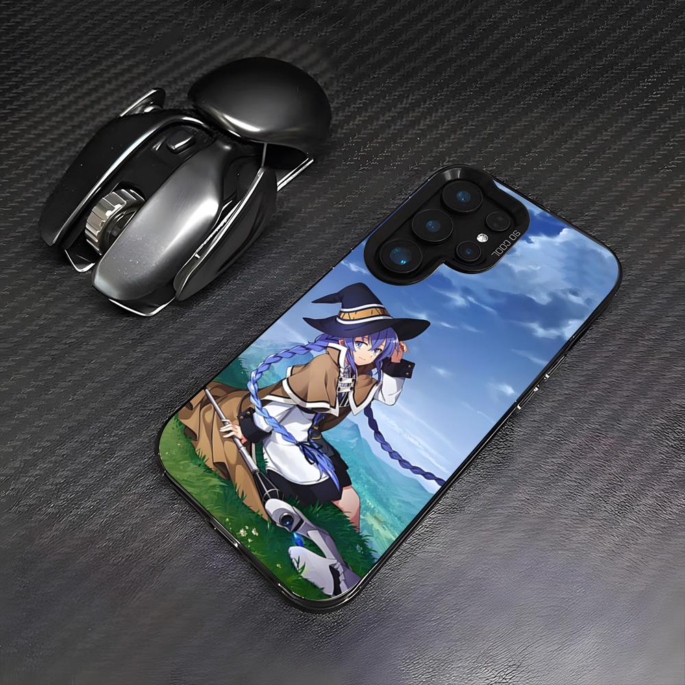 

R-Roxy Mushoku Tensei Аниме Чехол для телефона Samsung A25 A33 5G A54 A36 A35 A56 A52 A14 Ударопрочный Цветной Чехол Galaxy A52