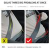 1pcs Car Seat Belt Clip Limiter Buckle Adjustable Anti-skid Safety Clamp Stopper For Mercedes Benz AMG W203 W206 W220 W205 W211
