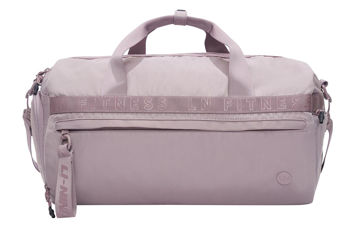Li Ning Fitness Series Fabric Shoulder Bag, Crossbody Bag, Handbag Regular Unisex Pink ABLS169-2