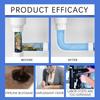 Pipe Unclogging Agent Sink Drain Kitchen Toilet Pipe Cleaning Dissolving Anti-Blocking Unclogging Powder