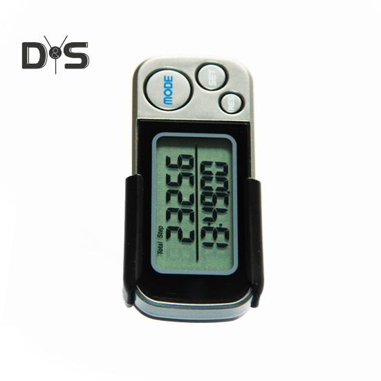 Walking 3D Pedometer with Clip And Lanyard 30 Days Memory Simple Step Counter with LCD Display Accurate Activities Fitness Tracker for Men Women