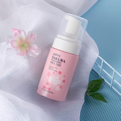 Reinigendes, feuchtigkeitsspendendes, schäumendes Gesichtswaschmittel LAIKOU Sakura Cleansing Mousse