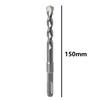 Drill Bit Spare Parts Square Shank 150mm 6-16mm Accessories