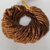 Natural Hessonite Faceted Beads Strand Orange AAA Quality Jewelry Making