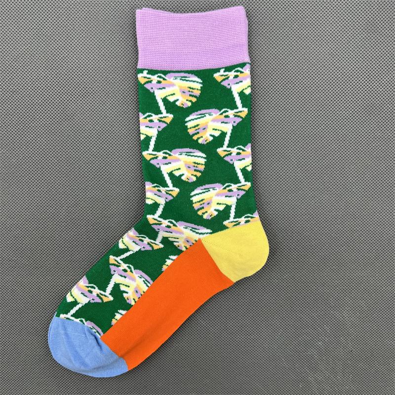 Happy Socks Women's Unisex Combed Cotton Sock Cherry Strawberry