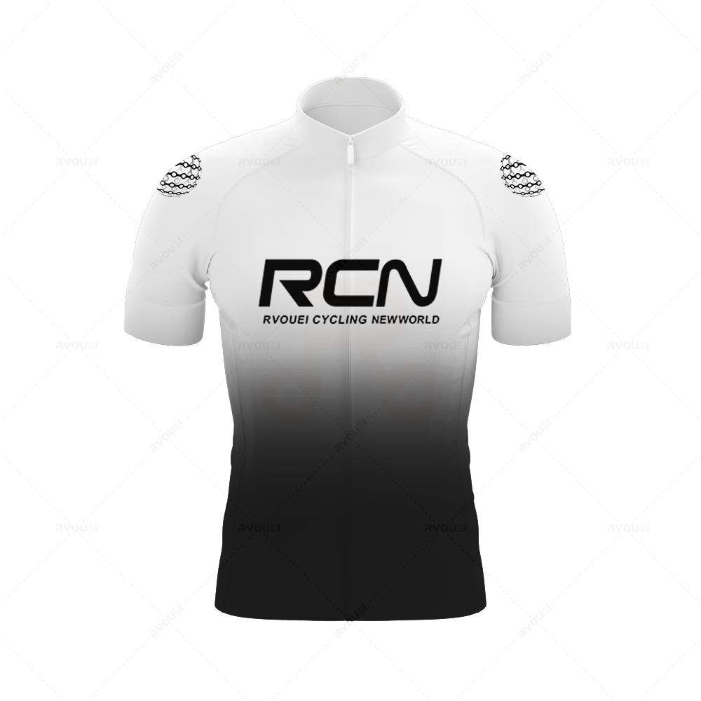 Rcn Summer Mens Short Sleeve Cycling Jersey Sets Skinsuit Maillot Ropa Ciclismo Bicycle Clothing Bike Shirts Bicycle Mtb Jersey