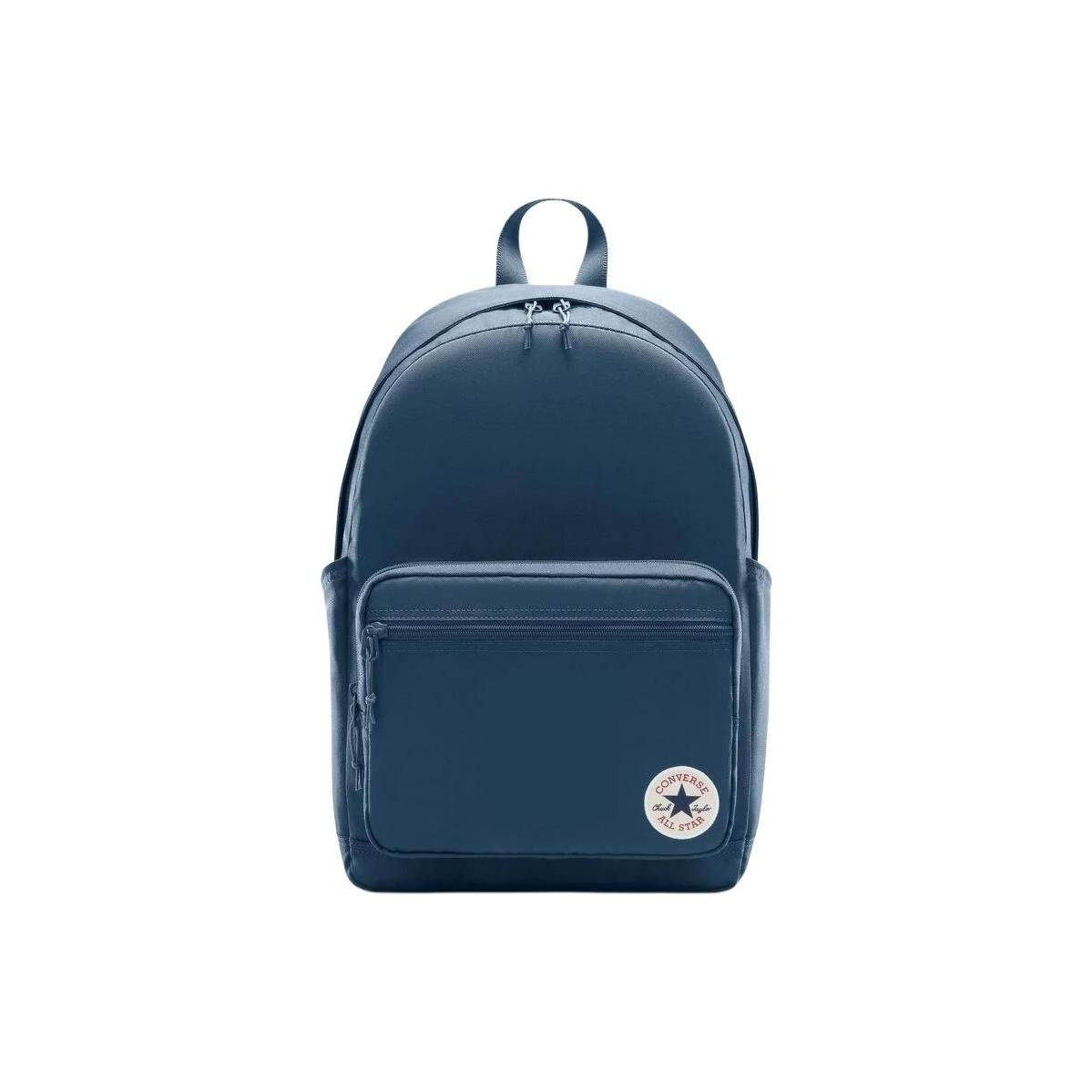 Converse Go 2 24L Brand Logo Polyester Backpack Unisex Backpack Blue 10020533-A42 Blue