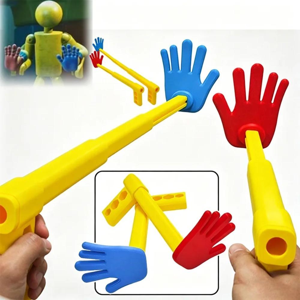 Retractable Palm Model Toy Telescoping Hand Prop Halloween Cosplay Party Decoration Collectible Gift