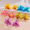Exaggerated Colorful Large Flower Stud Earrings For Women Boho Petal Earrings Personality Jewelry Accessories Gifts