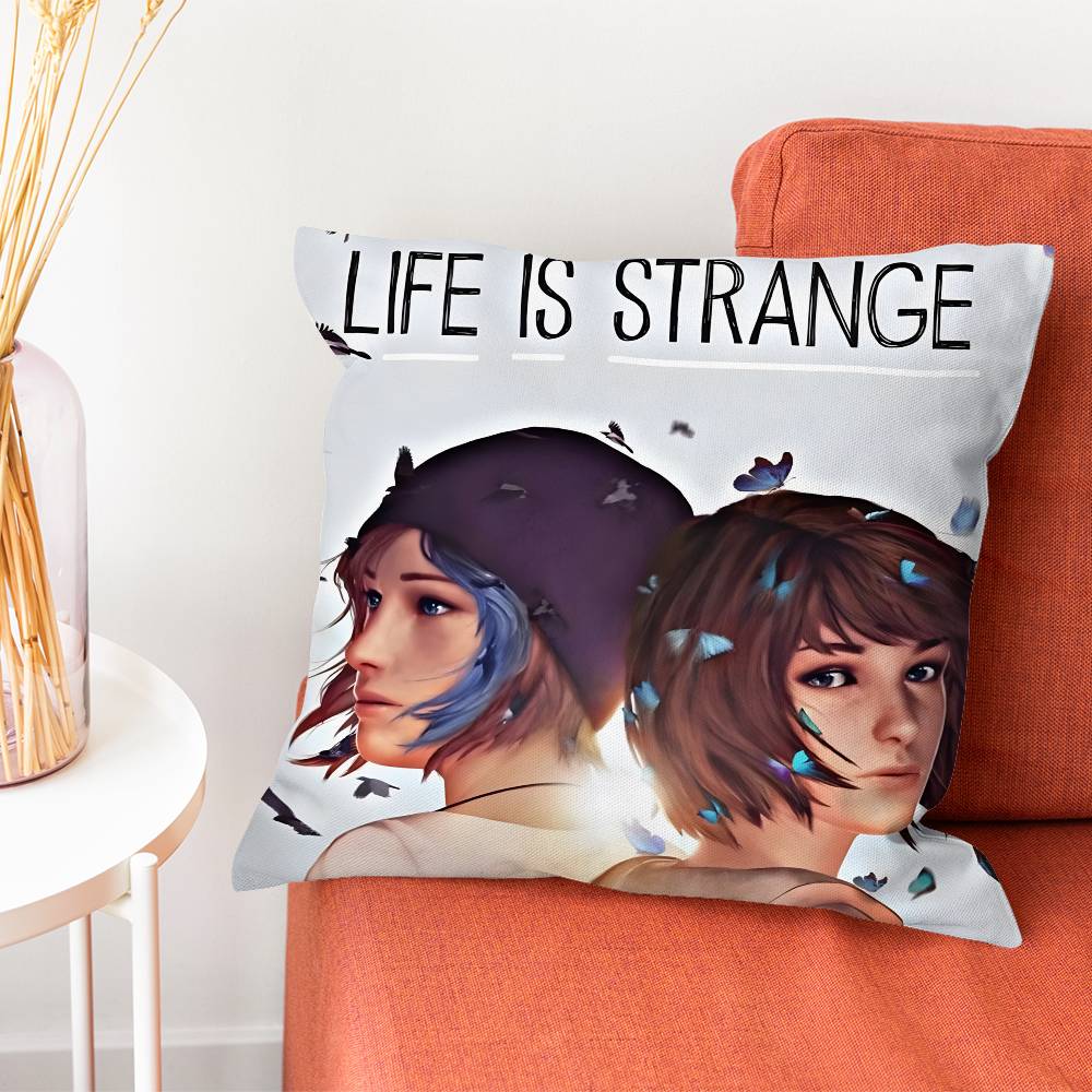 L-Life Is Strange 2 Kissenbezug Kissen Für Sofa Abdeckung Dekoration Heimdeko Artikel Luxus Kissenbezüge Kissen Kissen