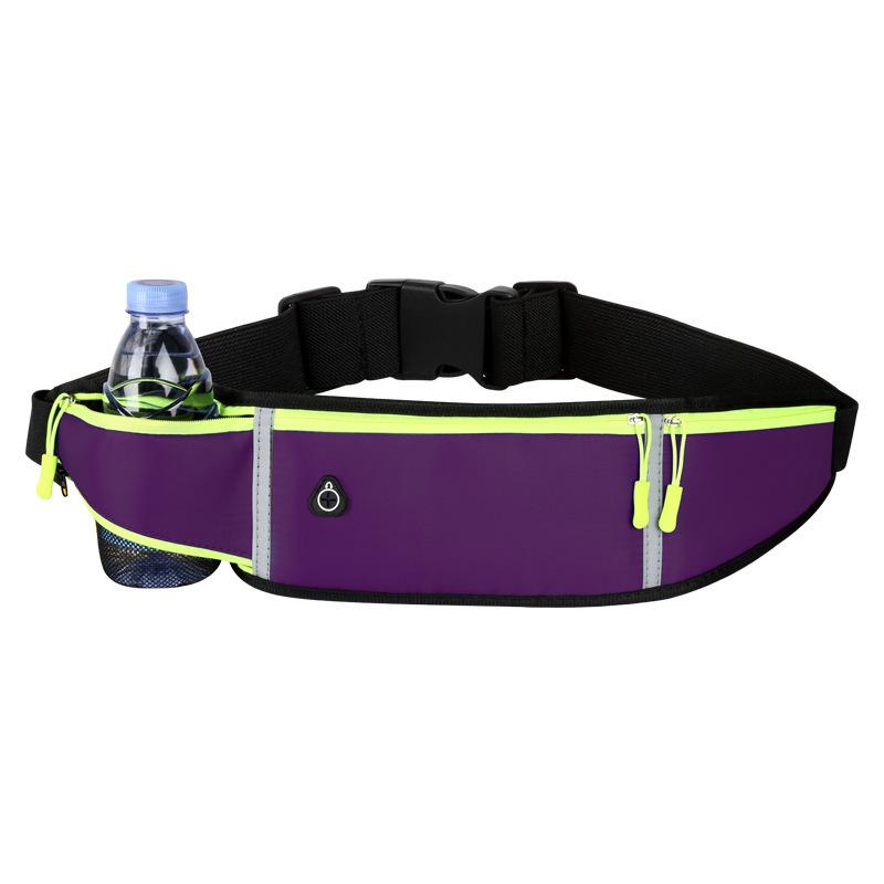 Waterproof Multi-Functional Running Waist Pack with Phone and Water Bottle Compartments