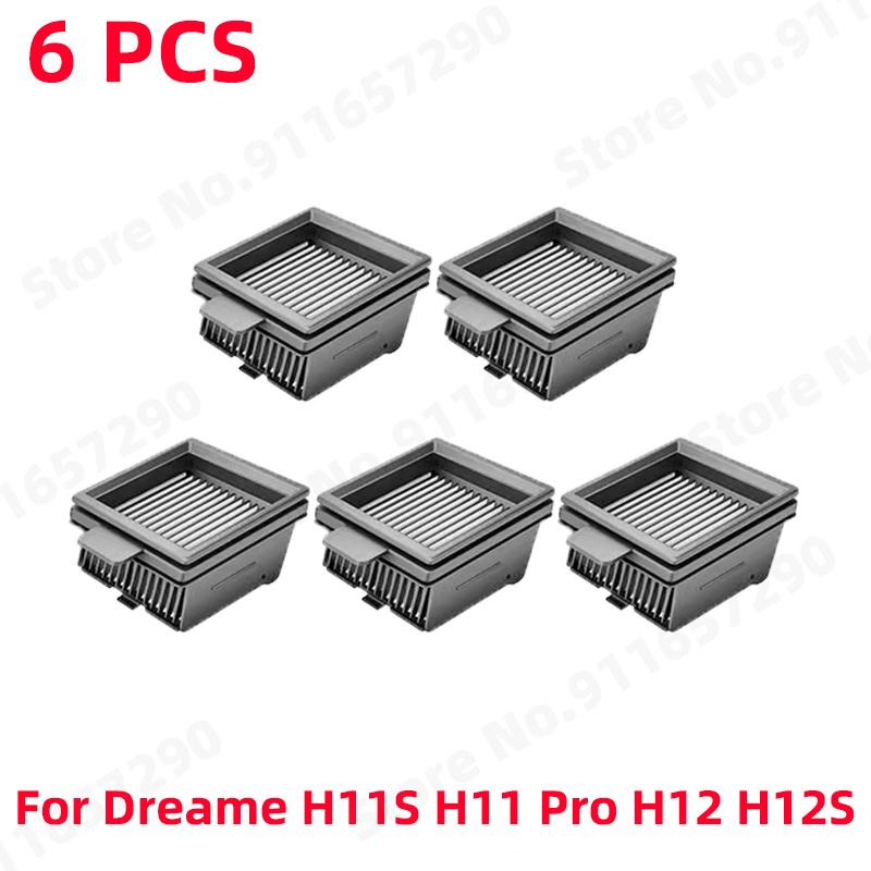 Washable Filter For Dreame H11S H11 Pro H12 MAX H12S Vacuum Cleaner Wet & Dry Spare Parts Roller Brush Replacement Accessories