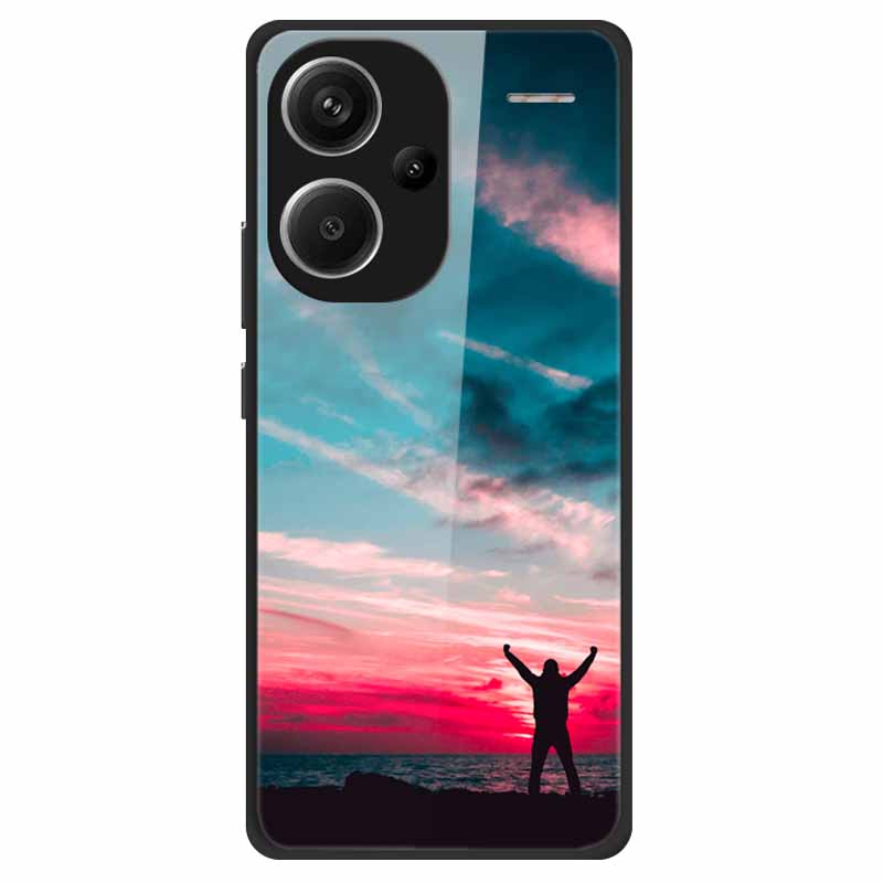 For Redmi Note 13 Pro Plus 5G Case Pro+ Tempered Glass Hard Fundas for Xiaomi Redmi Note 13 Pro Note13 5G Cover Coque Luxury