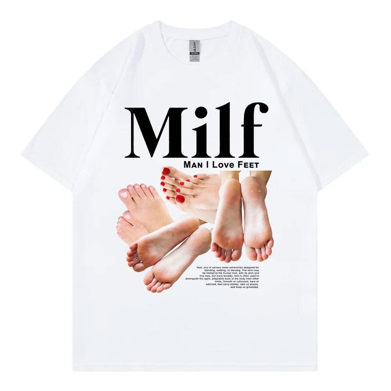Man I Love Feet Funny Meme Graphic T Shirts High Quality Fashion Short Sleeve Tshirt Men Women Casual Loose Tshirts Streetwear