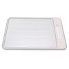 Double Sided Cutting Board Rapid Thawing and Grinding Plate with Knife Sharpener for Kitchen