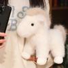 Realistic Pony Plush Toy Ultra Soft Lifelike Horse Stuffed Animal Baby Doll Perfect Gift for Kids Christmas Birthday Surprise