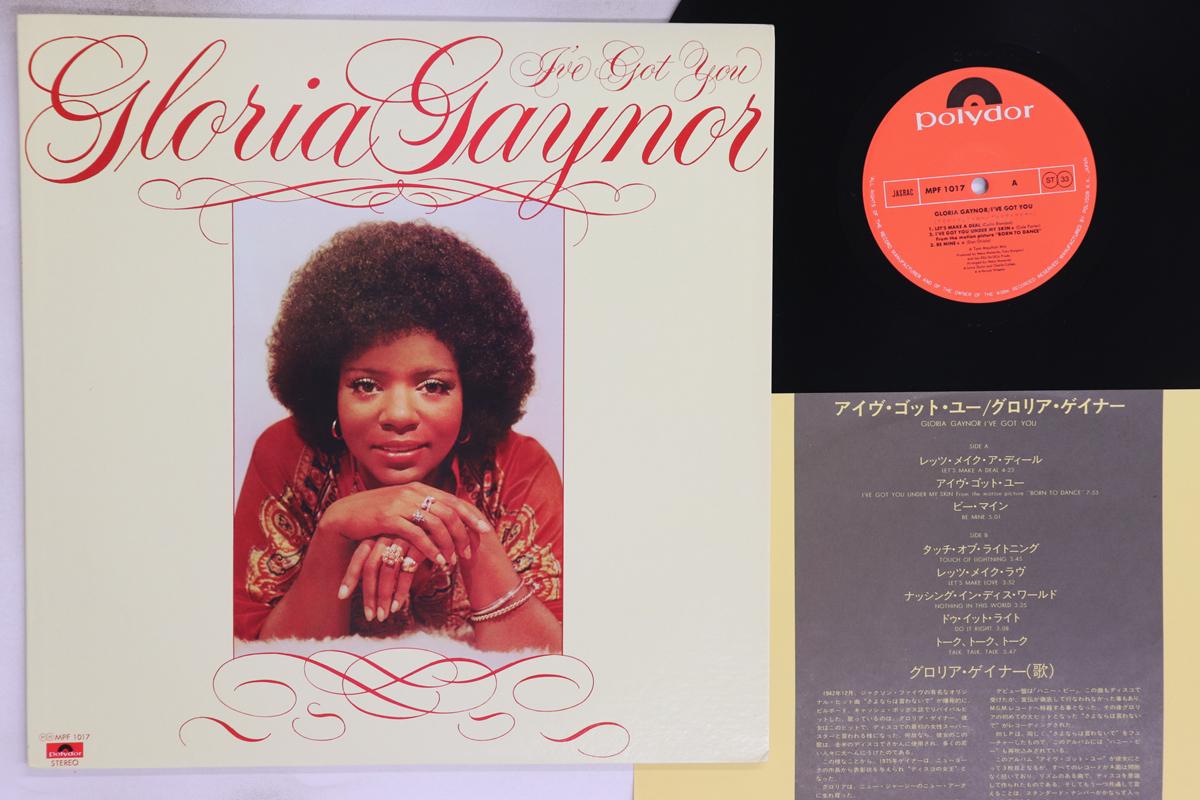 

LP Record GLORIA GAYNOR - I ve Got You MPF1017 POLYDOR 1976 Japan Soul/Funk Used