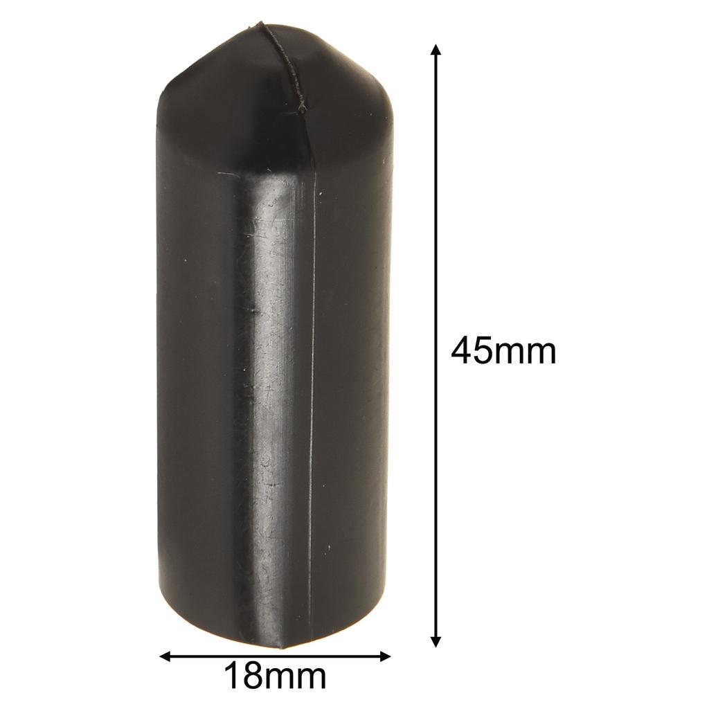 Heat Shrink Tubes Warm Shrink End Cap 10pcs 15KV/mm Polyolefin Waterproof For Typical Telecom For Power Cables