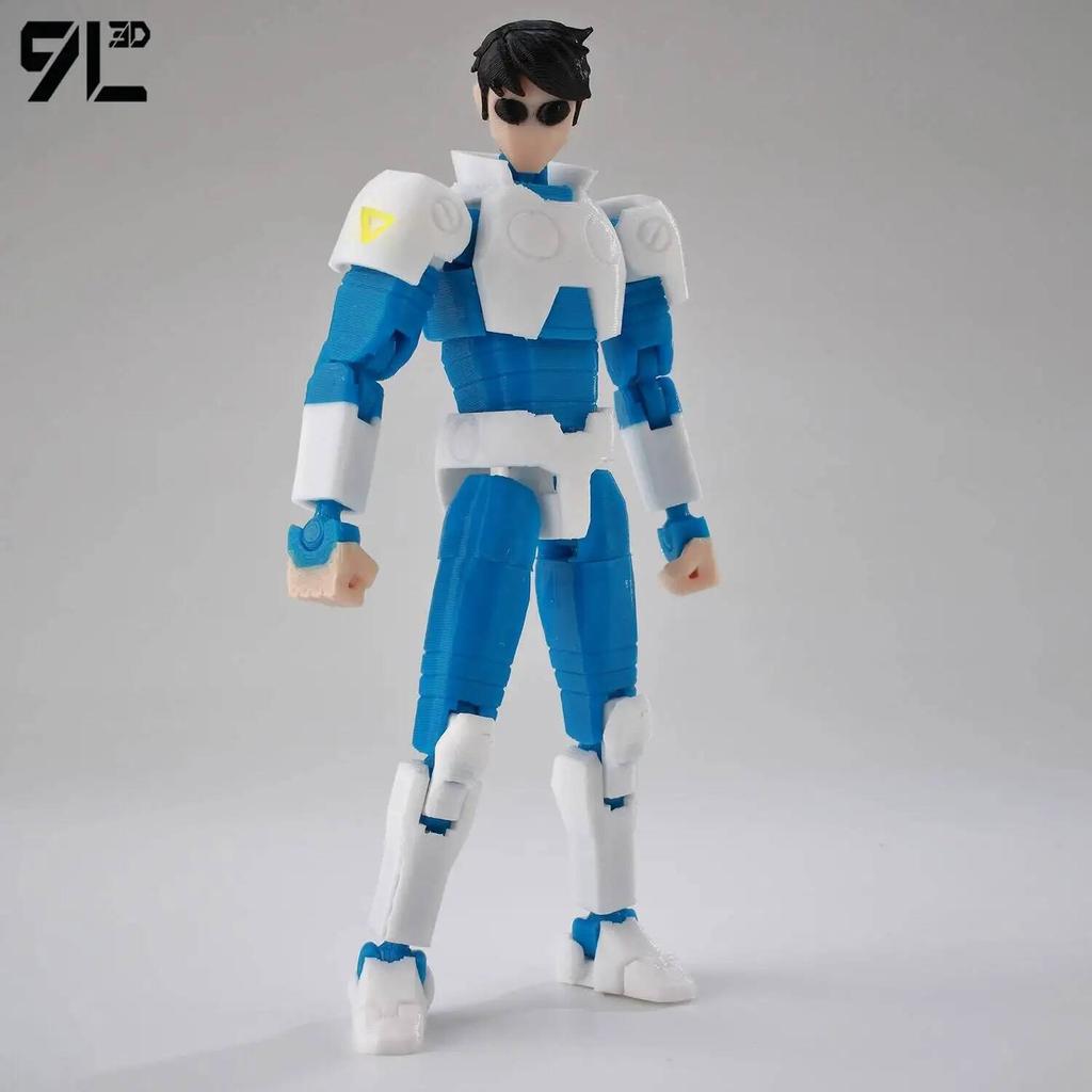 9L3D Unbeatable Mark Gay Mark Grayson Dummy13 Anime Action Poseable Collectible Model Multi-Jointed Figure Gifts For Kids Adults