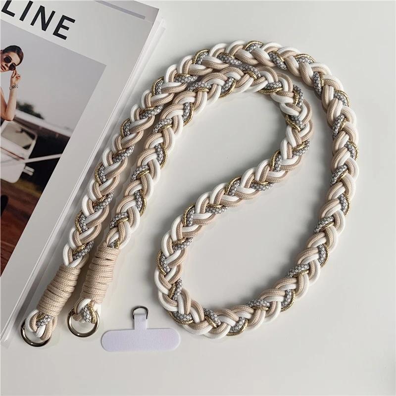 

Trendy Detachable Adjustable Phone Lanyard - Necklace/Crossbody Strap for Bag/Camera, Anti-Theft/Anti-Snatch
