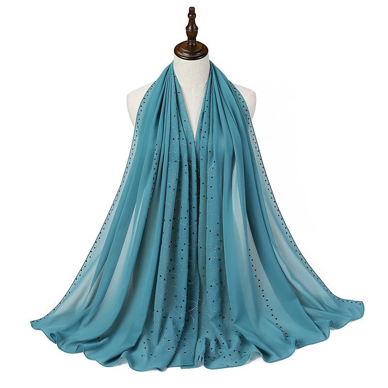 New Summer Luxury Elegant Women Silk Scarf Beach Wrap Shawl Chiffon Sparkly Sunscreen Bandana Hijab Mujer Scarve Pareo Foulard