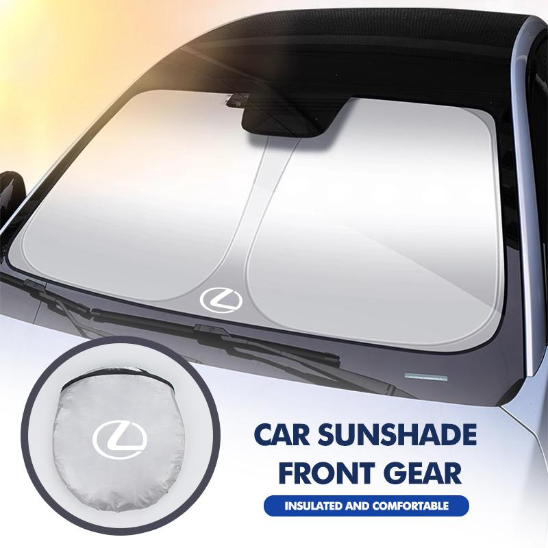 GEFF2 Car Windshield Sun Shade Visor UV Protection Shield For Lexus CT ES GS NX IS250 RX350 IS200 LX570 UX250h CT200h