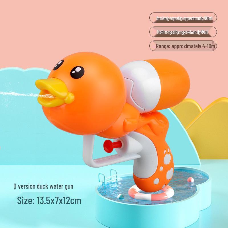 

Мультяшный маленький желтый утенок игрушка водяной пистолет для детей