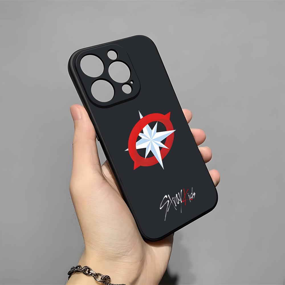 

Модний Kpop S-Stray-Kids Чохол для телефону Для 16 Pro Max Iphone 15 14 Pro Max 13pro 11 X Xs Xr 8 7Plus Силіконовий чохол iPhone 11 Pro