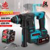 Brushless Electric Hammer Impact Drill Portable 24MM Multifunction Cordless Rotary Hammer Tool For Makita 18V Battery Pin