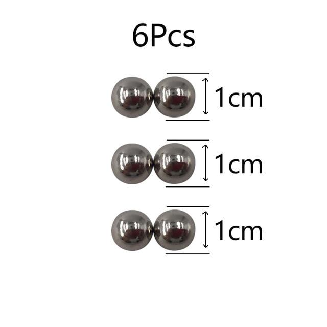 Ultra Powerful Magnetic Orbs Nipple Clamps Strong Magnetic Vagina Clitoris Stimulator Adult Sex Toy