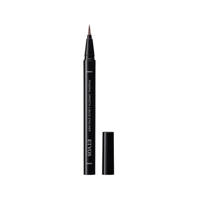 ETVOS Mineral Pürüzsüz Sıvı Eyeliner Kahverengi Yumuşak Mat Ilık suyla çıkarılır #Doğal