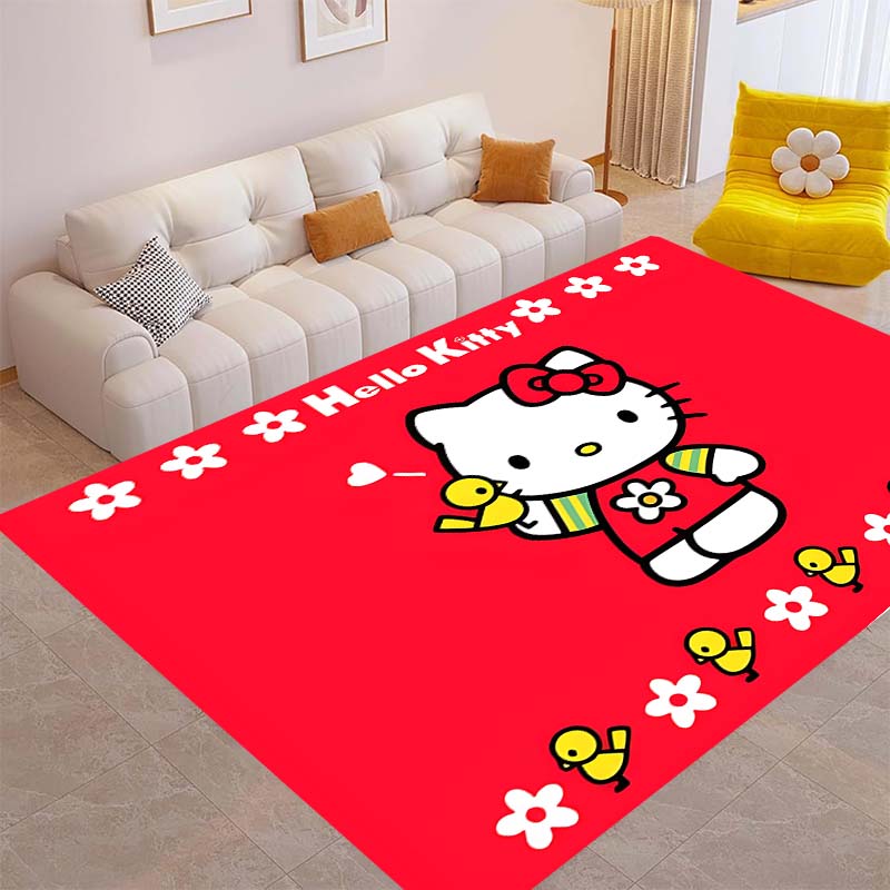 

This brand new Hello Kitty rug is perfect for home décor and can be used in game rooms, bedrooms, living rooms, and other spaces 60x90cm