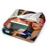 Katseye Kpop Music Blanket Quality Soft Warm  Throw Blanket Winter Students Bedroom Funny Bedspread