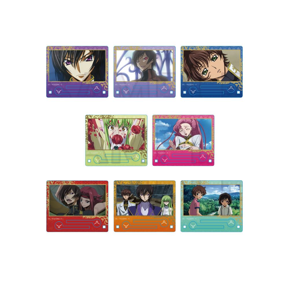 

Код Гиасс Восставшего Лелуша Торговый Сценический Акриловый Стенд Коробка Geass Том 2 8 штук