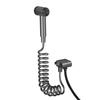Grey/White Toilet Bidet Faucet Set Wall-mounted Sprayer Shower Faucet Nozzle Bathroom Toilet Flusher Bathe Clean Washer Tap