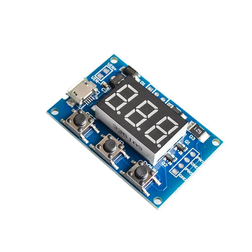 PWM Signal Generator PWM Pulse Frequency Duty Cycle Adjustable Module LCD Display 3.3V-30V PWM Board Module