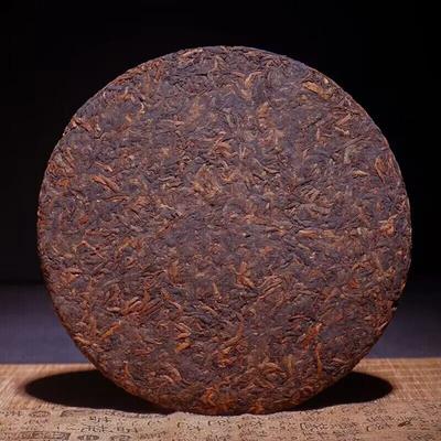 357g Old Puer Chinese Yunnan Compressed Fermented Pu'er Tea Puer Cake