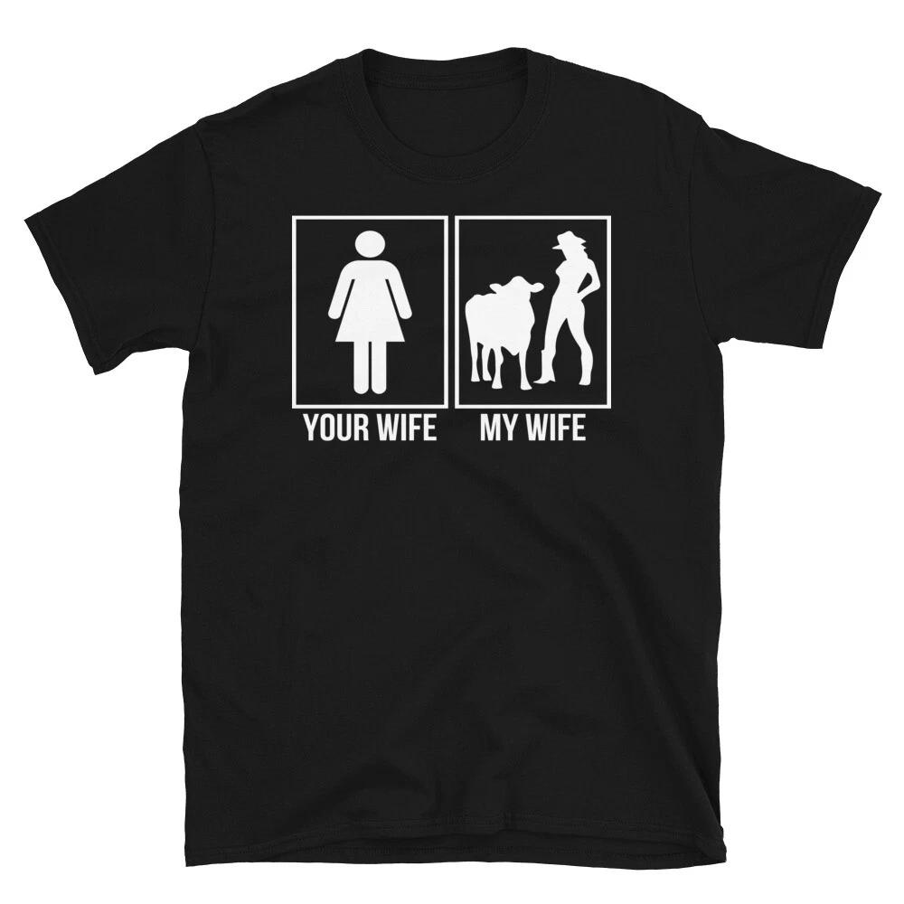 My Wife Loves Cows Funny Cow S