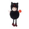 Scary Witch Black Cat Hanging Decoration Plush Halloween Witch Pendant  Ghost Festival Decor