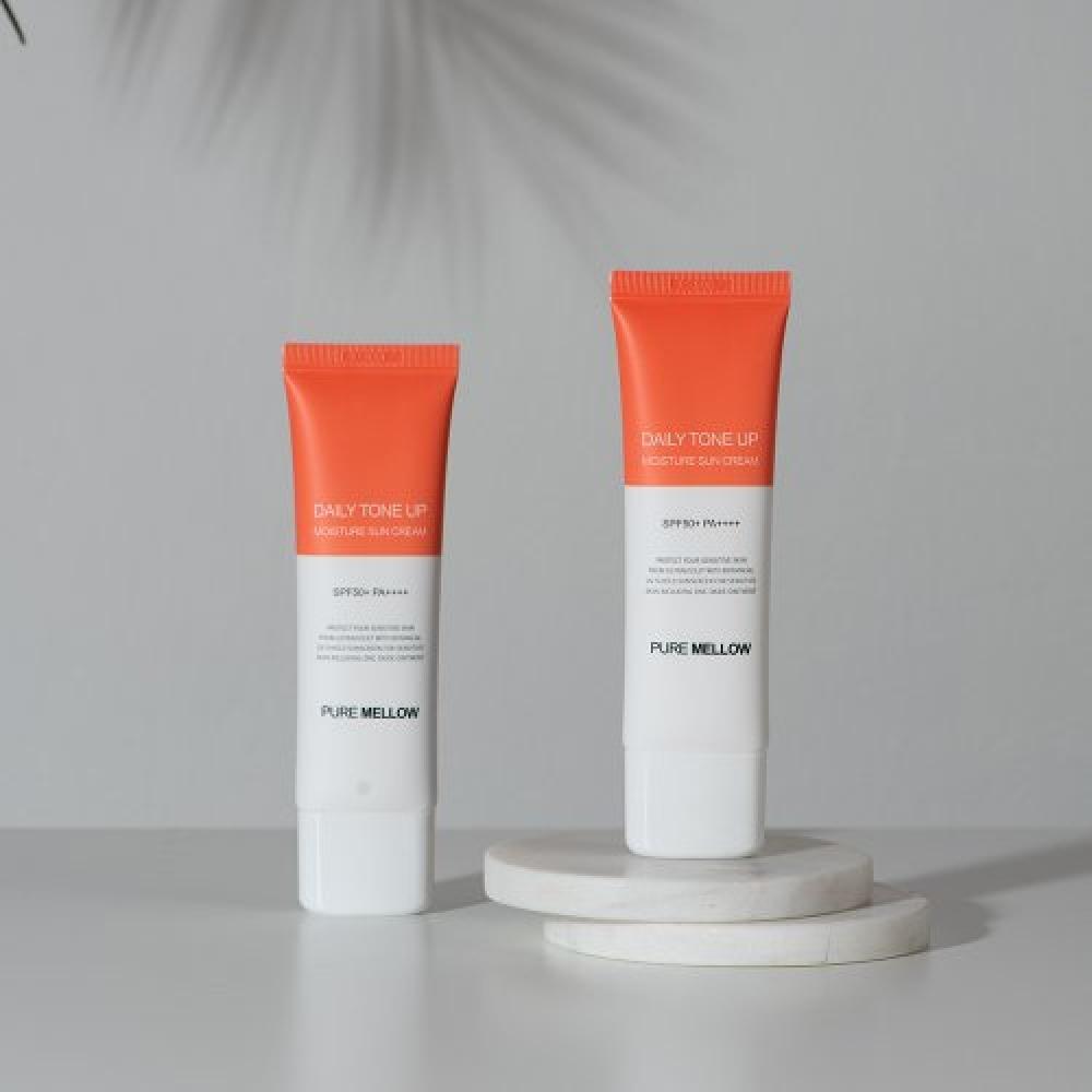 

Pure Mellow Daily Tone Up Moist Sun Cream 50ml Spf50+ Pa++++ Inorganic Tea none