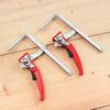 2pcs 530 Lbs Clamping Force Quick Release Clamp Quick Ratchet Mechanism Bar Clamp  For MFT Table