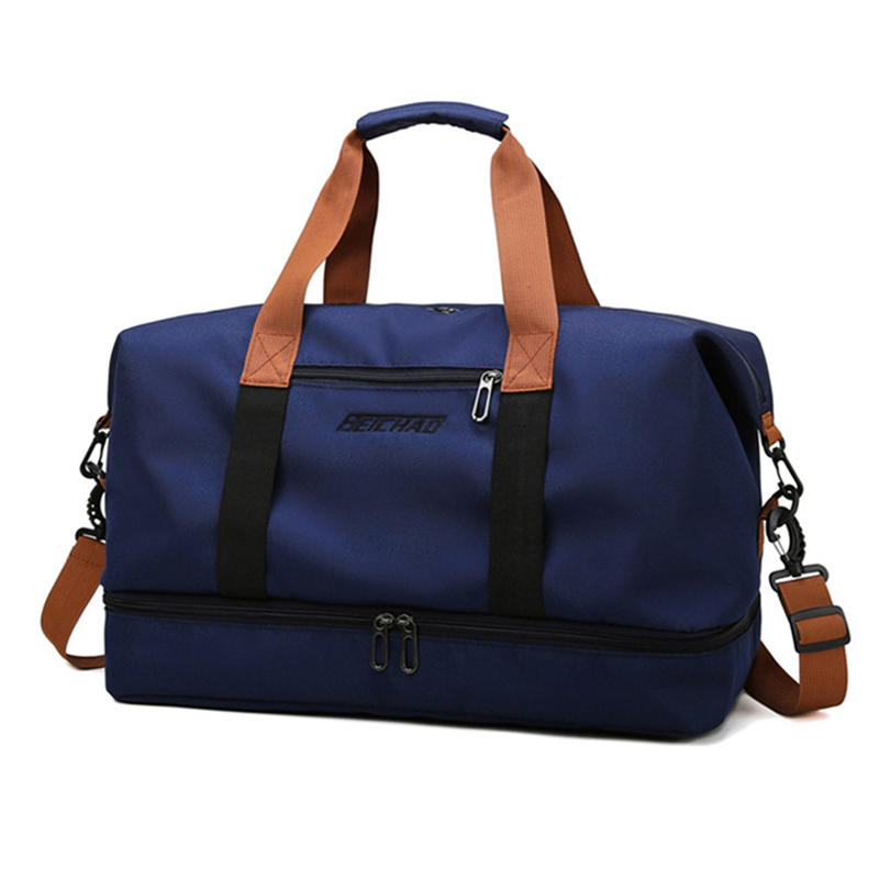 Fitness Bag Men and Women Casual Shoulder Crossbody Handbag Dry Wet Separation Large Capacity Travel Bag Outdoor Luggage Bags