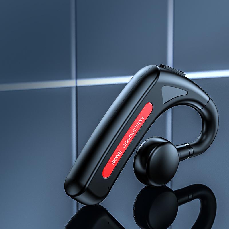 M618 True Bone Conduction Wireless Bluetooth 5.0 Ear Hook Sports Earphones.