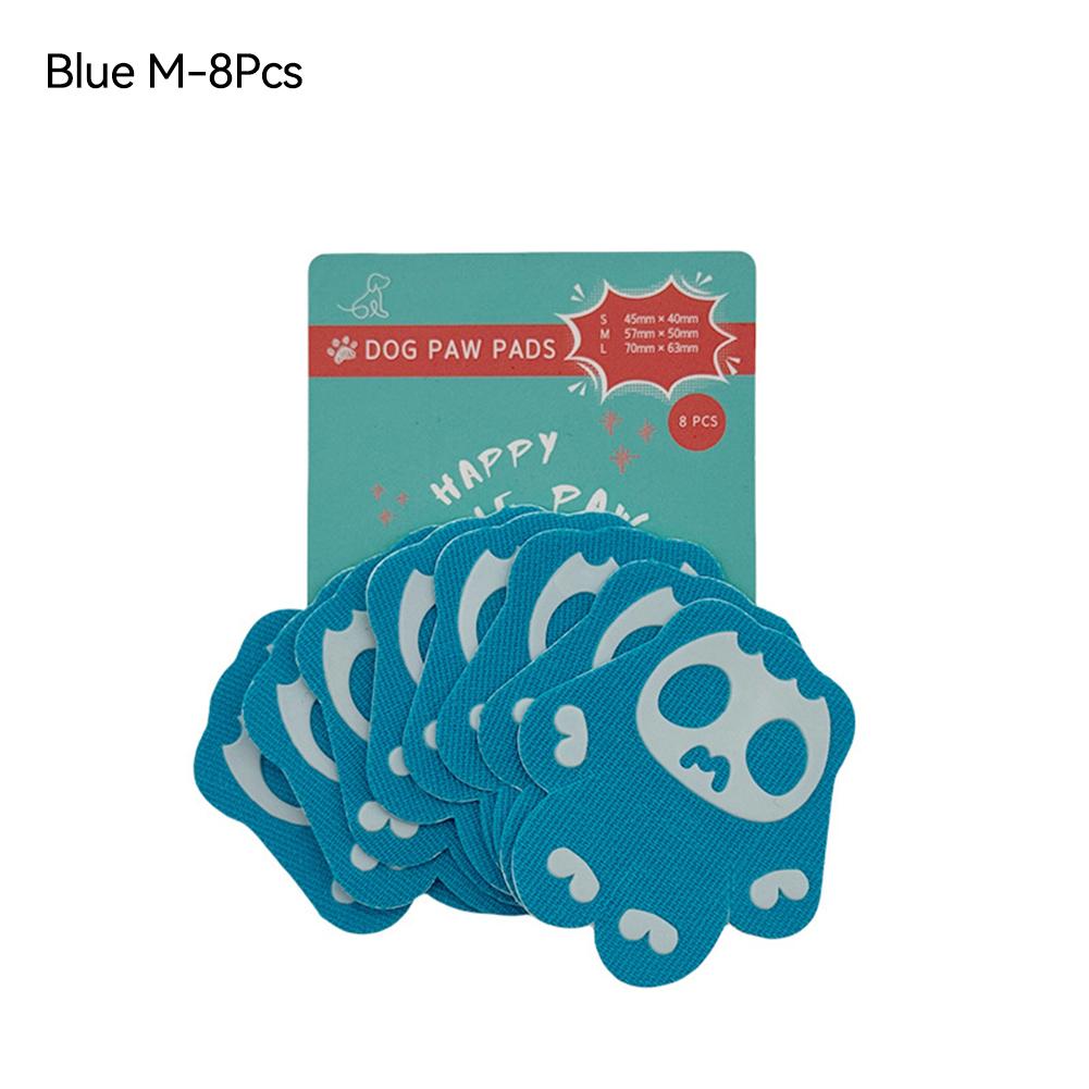 

Противоскользящие накладки на лапы для собак, накладки на лапы, защитные наклейки для лап собак с более прочным клеем для твердого пола или травм M синий