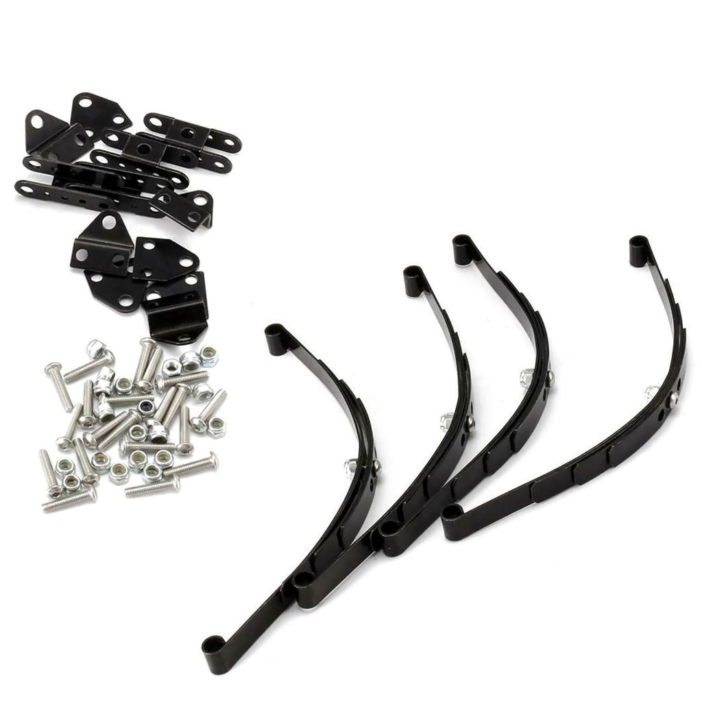 1 Set For Tamiya 1/10 RC Car Leaf Springs Damper Kit Chassis Parts For Traxxas Trx4 For Axial SCX10 D90 RC4WD 1/10 RC Car Parts
