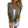 Womens Jackets Casual Lightweight Coats Long Sleeve Elegant Outerwear